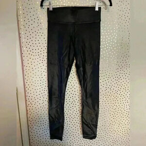 Carbon38 Black Shimmer Leggings